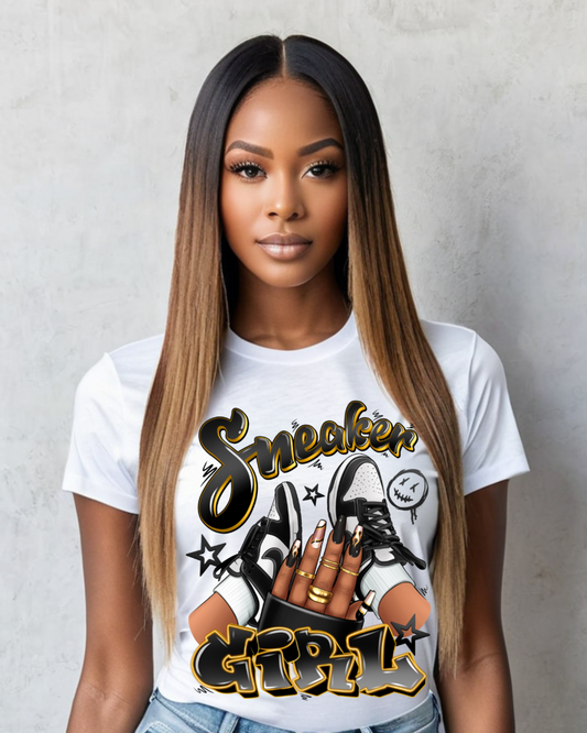 Sneaker Girl Black