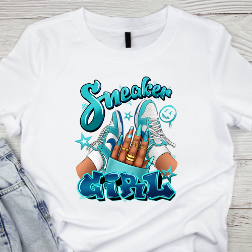 Sneaker Girl Blue