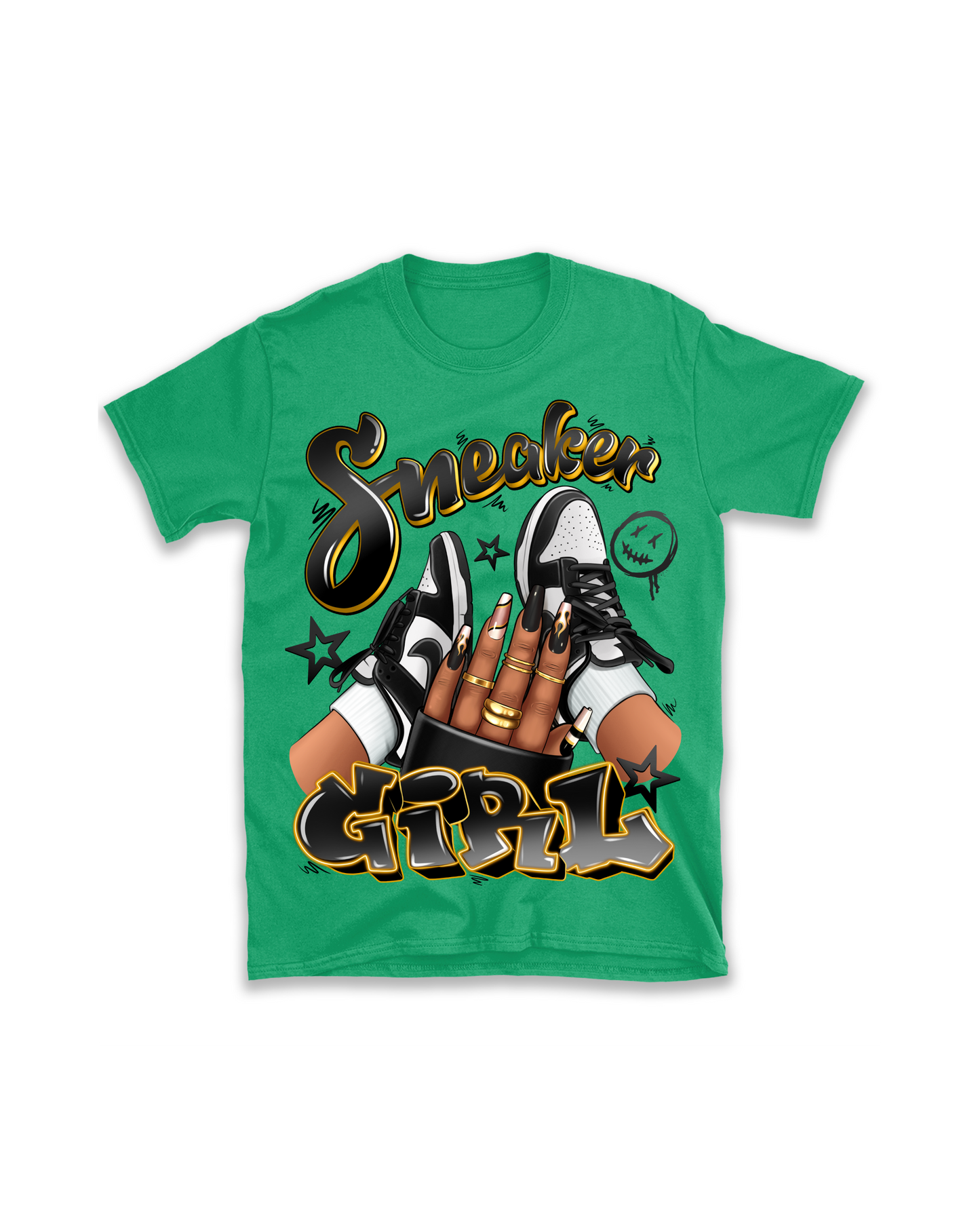 Sneaker Girl Black