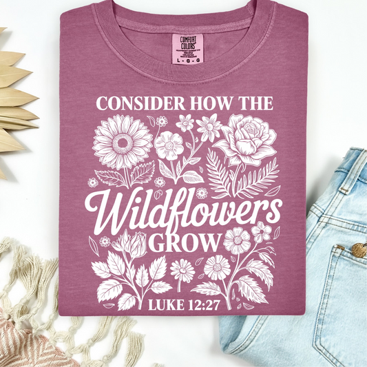 Consider How Wildflowers Grow